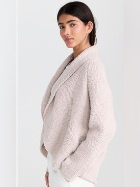 NEW WITH TAGS BAREFOOT DREAMS COZYTWIST COCOON CARDIGAN-MEDIUM